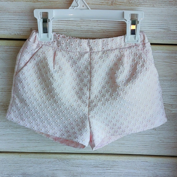 Zara Floral Jacquard Shorts - Picture 2 of 6